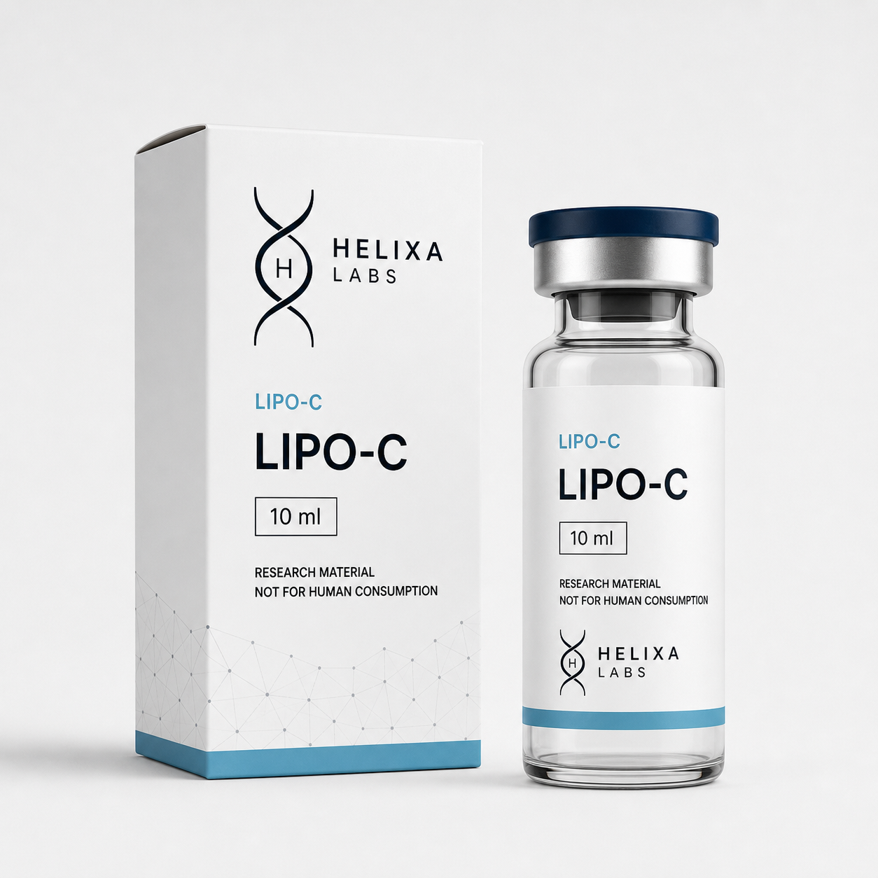 LIPO-C Helixa Labs carton and vial